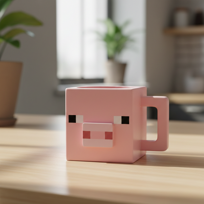 Minecraft Kubek PVC - Enderman Creeper TNT